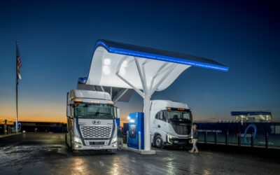 The First Hydrogen Fuel Station for Commercial Trucks Launches in Oakland